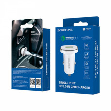 Автомобільний адаптер Borofone Quick Charge 3A