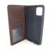Чохол книжка iPhone 11 Pro Max Premium Case (коричневий)