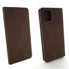 Чохол книжка iPhone 11 Pro Max Premium Case (коричневий)