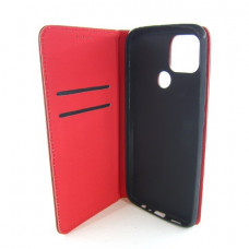 Чохол книжка Oppo A15 A15s Premium Case (червоний)