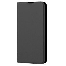 Чохол книжка Samsung A07 A075 Шкіряний (чорний)