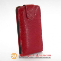 Чехол книжка LG L70 D320 L65 D280 Chic Case (красный)