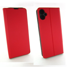 Чохол книжка Samsung A04 A045 Шкіряний (червоний)
