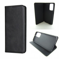 Чехол книжка Samsung M23 M235 M236 кожаный (черный)