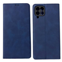 Чехол книжка Samsung M33 M335 M336 Защита камеры (синий)