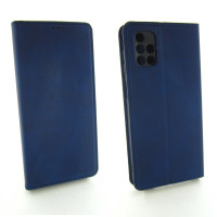 Чохол книжка Samsung M51 M515 Захист камери (синій)