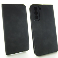 Чехол книжка Samsung S21 FE G990 Защита камеры (черный)