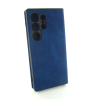 Чохол книжка Samsung S24 Ultra S928 Захист камери (синій)