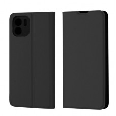 Чохол книжка Xiaomi Redmi A1 A2 Захист камери (чорний)