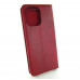 Чохол книжка Xiaomi Redmi 12 Шкіряний (червоний)