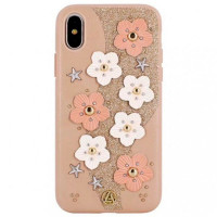 iPhone X XS 10 Шкіряний чохол Luna Aristo Jasmine (жіночий)
