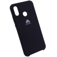 Huawei P20 Lite ANE-LX1 ANE-LX2 Захисний чохол Мікрофібра (чорний)