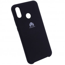 Huawei P20 Lite ANE-LX1 ANE-LX2 Захисний чохол Мікрофібра (чорний)