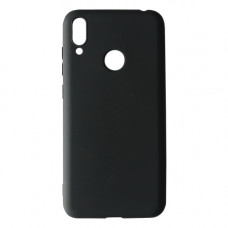 Huawei Y7 2019 (DUB-LX1) Чохол накладка soft touch (чорний)