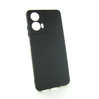 Motorola Moto G04 G04s Силиконовый чехол Защита камеры (черный)