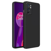 OnePlus 9 RT 5G Силиконовий чохол Мікрофібра (чорний)