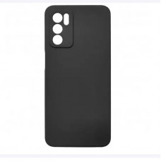 Oppo A16 Чохол силіконовий Захист камери (чорний)