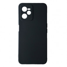 Realme C35 Силіконовий чохол Захист камери (чорний)