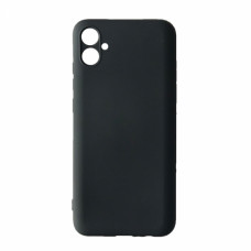 Samsung A04 A045 Чохол силіконовий Захист камери (чорний)