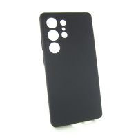 Samsung S25 Ultra S938 Чохол мікрофібра Захист камери (чорний)
