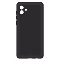Samsung A04e A042 Чохол силіконовий Захист камери (чорний)