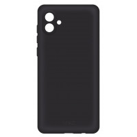 Samsung A04 A045 Чохол силіконовий Захист камери (чорний)