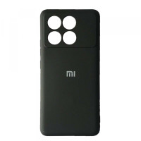 Xiaomi Poco X6 Pro 5G Силіконовий чохол Мікрофібра (чорний)