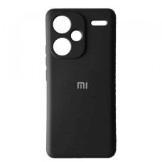 Xiaomi Redmi Note 13 Pro+ Plus Силіконовий чохол Мікрофібра (чорний)