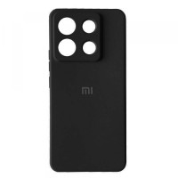 Xiaomi Redmi Note 13 Pro 5G Силіконовий чохол Мікрофібра (чорний)