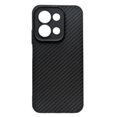 Xiaomi Redmi 15C 4G 15A Чехол силиконовый Карбон (черный)