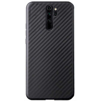 Xiaomi Redmi Note 8 pro Силіконовий чохол Карбон (чорний)