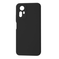 Xiaomi Redmi Note 12S Чохол силіконовий Мікрофібра (чорний)