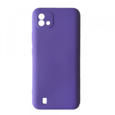 Realme C11 Чохол лiловый Colorful (lilac)