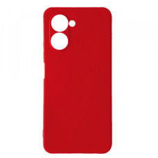 Realme C33 Силіконовий чохол Захист камери (червоний)