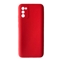 Samsung A02s A025 Чохол Захист камери Colorful (червоний)