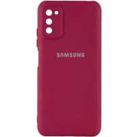 Samsung A03s A037 Чохол силіконовий Захист камери (жіночий)