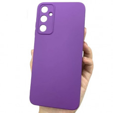 Samsung A05s A057 Чехол силиконовый Защита камеры (фиолетовый)