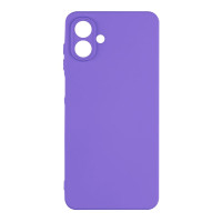 Samsung A04 A045 Чехол силиконовый Защита камеры (лиловый)