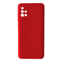Samsung A51 A515 силіконовий чохол Colorful (червоний)