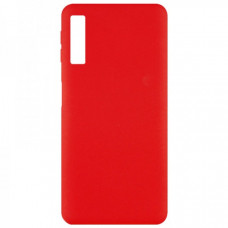 Samsung A7 A750 чохол Silicone cover (червоний)