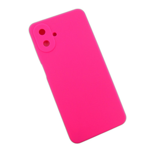 Samsung A07 A075 Чохол силіконовий Мікрофібра (яскравий)