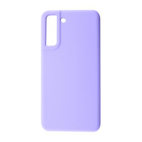 Samsung S22 S901 Чохол мікрофібра Silicone Cover (ліловий)