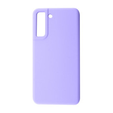Samsung S22 S901 Чохол мікрофібра Silicone Cover (ліловий)