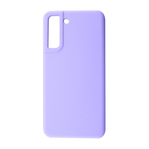 Samsung S22 S901 Чохол мікрофібра Silicone Cover (ліловий)