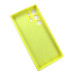 Samsung S23 Ultra S918 Чохол силіконовий Мікрофібра (жовтий)
