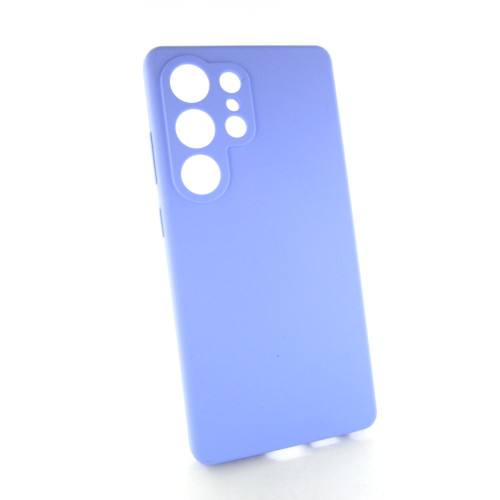 Samsung S25 Ultra S938 Чохол мікрофібра Захист камери (ліловий)