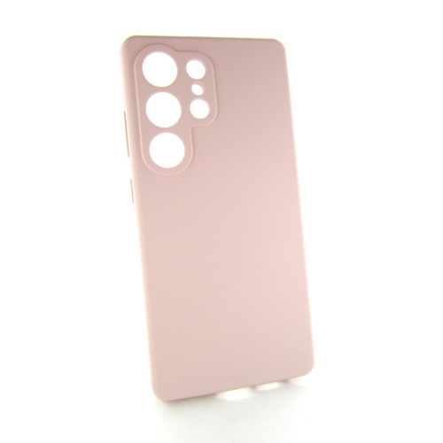 Samsung S25 Ultra S938 Чохол мікрофібра Захист камери (пудра)