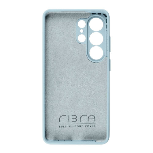 Samsung S26 Ultra S948 Чохол силіконовий Мікрофібра (блакитний)