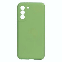 Samsung S21 G991 Чохол силіконовий Захист камери (зелений)