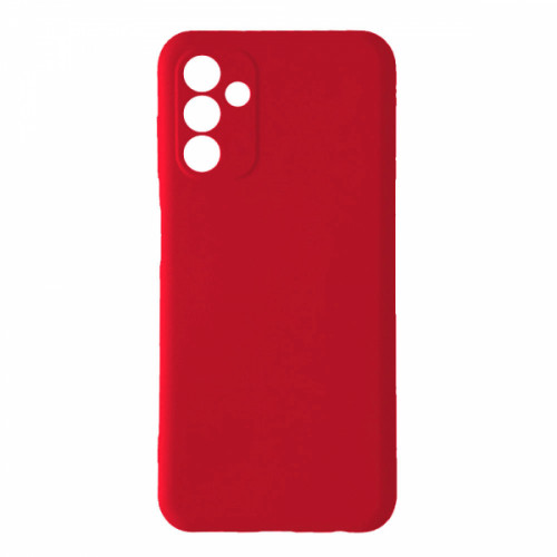Samsung A04s A047 Чохол силіконовий Захист камери (червоний)
